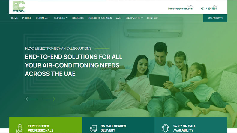 Web Design Sample 4