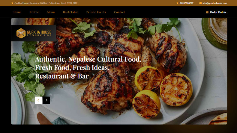 Web Design Sample 6