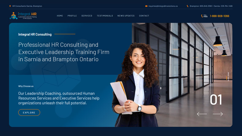 Web Design Sample 7
